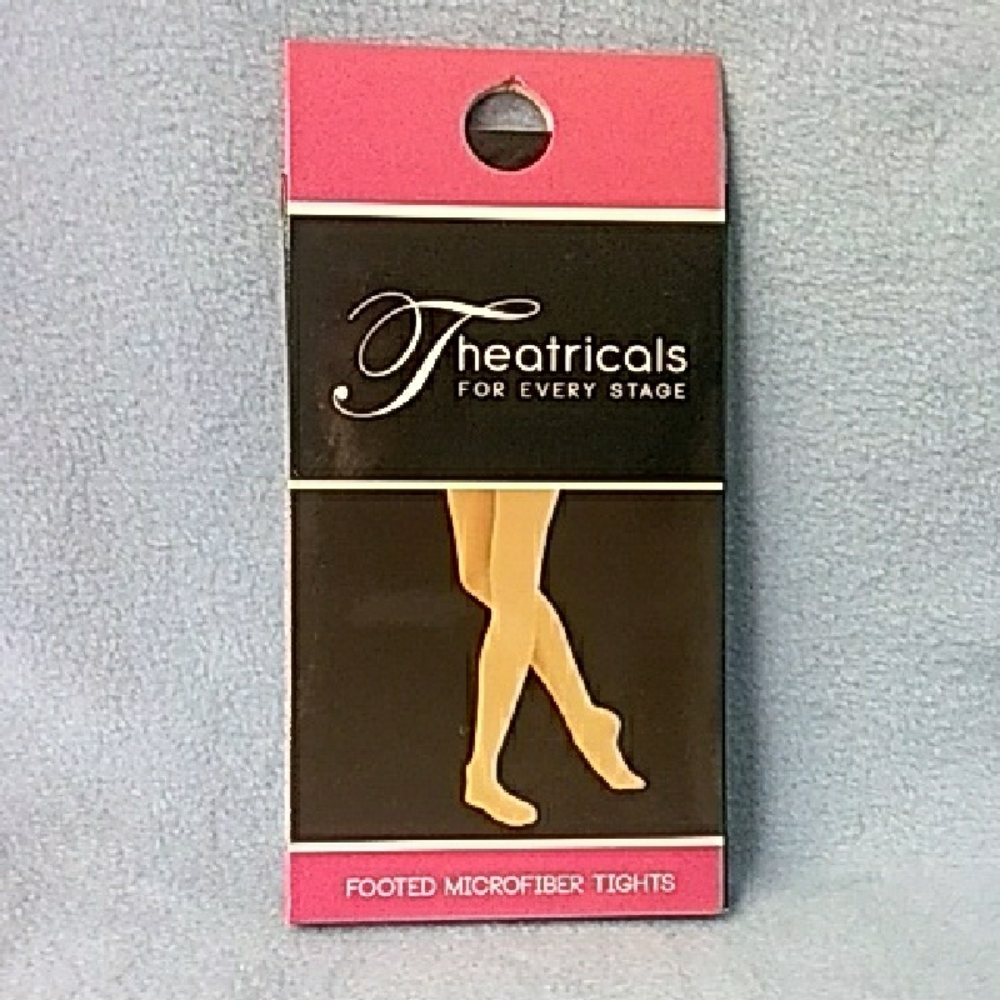Theatricals Pink and Black Microfiber Tights